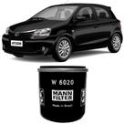 Filtro Óleo Toyota Etios 2013 a 2018 Mann - MANN-FILTER