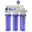 Filtro Osmose Reversa 75gpd C/ Manômetro E Bomba Transparent