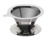 Filtro para cafe coador reutilizavel inox café expresso - AzulAmora