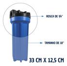 Filtro Para Fabricação Bebida Artesanal Triplo Pp Plissado Azul