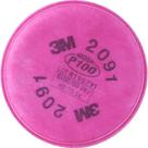 Filtro Para Respirador Série 6000, P3 2091, Para Alta Eficiência, HB 004211460, 3M OstenVonder