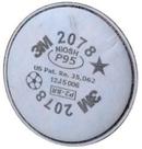 Filtro particulas 2078 p2 conexao baioneta 3m