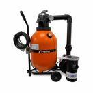 Filtro Piscina F280pc E Motobomba 1/4cv Com Carrinho Até 19.000 Litros