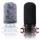 Filtro pop de pára-brisas de microfone para HyperX QuadCast S