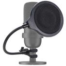 Filtro Pop YOUSHARES HyperX SoloCast Mic 4 polegadas e 3 camadas de metal