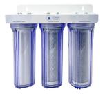 Filtro Purificador De Água 3 Estágios Transparente Consumo Humano
