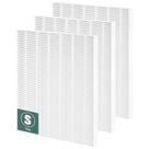 Filtro purificador de ar Funmit C545 True HEPA Replacement, pacote com 3 Filtro purificador de ar Funmit C545 True HEPA Replacement, pacote com 3