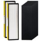 Filtro purificador de ar Techecook FLT4825 HEPA B para AC4825 Filtro purificador de ar Techecook FLT4825 HEPA B para AC4825