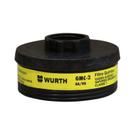 Filtro Químico para Respirador Semifacial Vapores Orgânicos e Gases Ácidos Embalagem com 1 Par - Wurth - 0899161103 - Unitário Filtro Químico para Respirador Semifacial Vapores Orgânicos e Gases Ácidos Embalagem com 1 Par - Wurth - 0899161103 - Unitário