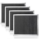 Filtro Range Hood Cenipar 97007696 Charcoal Odor, pacote com 4