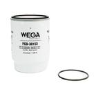 Filtro Separador De Água Trator JD 200DLC Doosan DX140 DX210W Class Dominator 128VX Jaguar 830 - WEGA - FCD30153 Filtro Separador De Água Trator JD 200DLC Doosan DX140 DX210W Class Dominator 128VX Jaguar 830 - WEGA - FCD30153