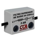 FILTRO SUPRESSOR DE SURTO/RUIDO F-SR VOLTAGEM DE 24 a 240Vca