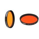 Filtro Tiffen 52 mm 21 laranja e 52 mm 25 vermelho para imagens em preto e branco