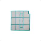 Filtro tipo Tela Nylon P/ Split Hi-Wall Trane 31x32cm