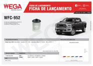 Filtro wega wfc952