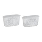 Filtros de água Cuisinart Replacement, pacote com 2 unidades para Burr Mill