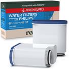 Filtros de água Roobi Philips compatíveis com Philips Saeco