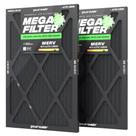 Filtros de Ar PuroAir Mega Filter 40x63x2,5 cm MERV 13, Kit com 2 Unidades