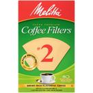 Filtros de café Melitta 2 Cone Natural Brown 40 Count