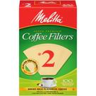 Filtros de café Melitta 2 Natural Brown Cone 100 unidades (pacote com 2)