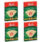 Filtros de café Melitta Natural Brown Cone 6 160 Count
