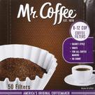 Filtros de café Mr. Coffee 8-12 xícaras, pacote com 50 (total de 2x50)