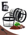 Filtros de café reutilizáveis FIFOKICHO para Mr. Coffee 4-5 Cup