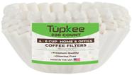 Filtros de café Tupkee, 4-6 xícaras, 200 unidades, estilo cesta júnior
