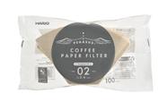 Filtros de fundo plano Hario Pegasus Tamanho 02 Natural 100ct Filtros de fundo plano Hario Pegasus Tamanho 02 Natural 100ct