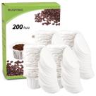 Filtros de papel de café RUOYING 200, pacote com tampa compatível