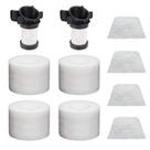 Filtros de reposição Colorfullife para Shark ION Flex DuoClean