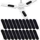 Filtros de ventilador de teto Tuanse, pacote com 20, carbono ativado, 25x9 cm Filtros de ventilador de teto Tuanse, pacote com 20, carbono ativado, 25x9 cm