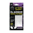 Filtros Nasais O2 Armor Pequeno 10 Unidades Contra Poeira e Alergia Filtros Nasais O2 Armor Pequeno 10 Unidades Contra Poeira e Alergia