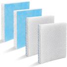 Filtros umidificadores Lemige HFT600 compatíveis com Honeywell 4Pk Filtros umidificadores Lemige HFT600 compatíveis com Honeywell 4Pk