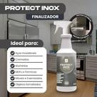 Finalizador De Aço Inox Da Brilho Protege Cromados Spartan