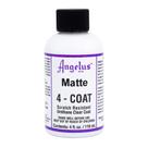 Finalizador de revestimento de couro transparente Angelus 4-Coat Matte 120 ml