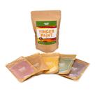 Finger Paints Veggie Baby Vegan para crianças pequenas, 5 cores, 60 ml