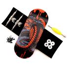 Fingerboard RACOFSB 9,7 x 3,6 cm com shape de madeira de maple