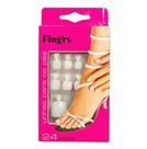 Fingrs unhas para os pés com 24 un