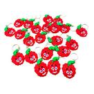 Fini Amoras 10un Chaveiro Emborrachado Frutas Tema Top Novidade