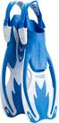 Fins CRESSI Rocks azul/branco para crianças de 4 a 12 anos Fins CRESSI Rocks azul/branco para crianças de 4 a 12 anos