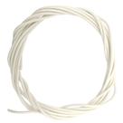 Fio 3 metros eletrica guitarra Luthier 0,30mm 22AWG Branco Fio 3 metros eletrica guitarra Luthier 0,30mm 22AWG Branco
