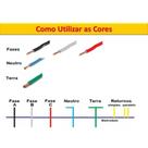 Fio 6mm 100 Metros Cabo Flexivel 6mm RR Fios e Cabos
