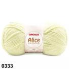 Fio Alice Círculo - Cor 333 Amarelo Candy - 100g