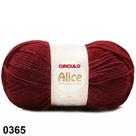Fio Alice Círculo - Cor 365 Marsala - 100g