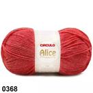 Fio Alice Círculo - Cor 368 Rubi - 100g - 200m