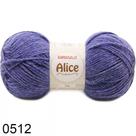 Fio Alice Círculo - Cor 512 - 100g - Azul Bic