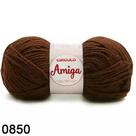 Fio Amiga Círculo 100g Cor 0850 Marrom Castanho