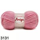 Fio Amiga Círculo 100g Cor 3131 Rosa Candy - Ideal para Tricô e Crochê