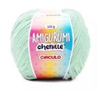 FIO AMIGURUMI CHENILLE COR 2204 VERDE CANDY 100G CÍRCULO - Ideal para Amigurumis e Projetos de Crochê